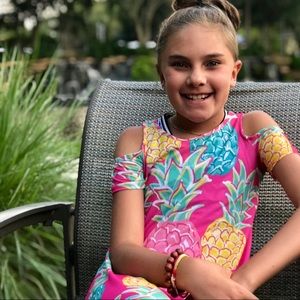 Simply Southern Youth Small Dress 🍍